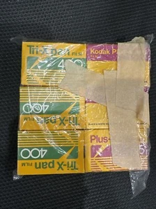 6x Kodak Film Rolls: Tri-X Pan 400 B&W (3 rolls) & Plus-X 135-20 (3x) Expired - Picture 1 of 5