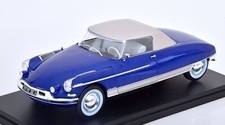 Hachette 1/24 Citroen Ds19 Le Dandy Coupe Chapron Blue/Silver 1964