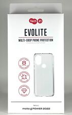 Tech21 Evo Lite Series Flexible Case For Motorola Moto G Power (2022) - Clear