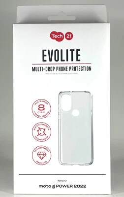 Hard Case For Motorola Moto G Power 2022 - Clear/Frost - Image 1 of 2