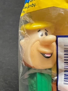 VINTAGE FLINTSTONES BARNEY RUBBLE PEZ DISPENSER UNOPENED BLUE BAG - Picture 1 of 3