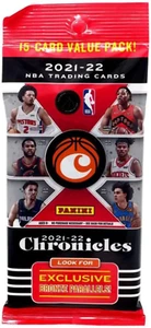 Paquete de valor de baloncesto Panini Chronicles 2021-22 (15 cartas) - Imagen 1 de 4