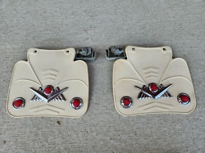 Vintage Fender  Splash Guards Flaps Streamliner Perma-Lok Universal Bracket NOS - Image 1 of 4