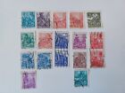 Briefmarken DDR 1953-58 Fünfjahresplan gestempelt
