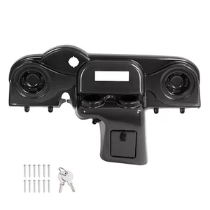 Golf Cart Carbon Fiber Style Radio & Speaker Dash Cover For EZGO RXV 2008-up - Picture 1 of 19