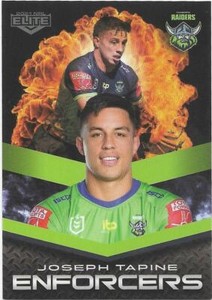 2021 Nrl Elite Enforcers (E 04 / 40) Joseph TAPINE Raiders