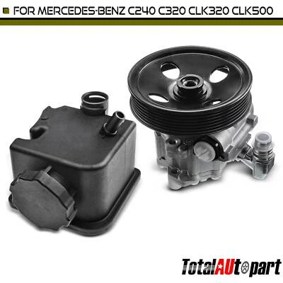 Nueva bomba de dirección asistida con depósito para Mercedes-Benz C240 C320 CLK320 01-06 Foto 1 de 4