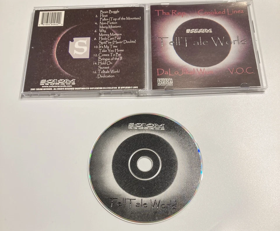 SOLOM RECORDS-Tell Tale World G funk Alabama Foto 1 de 1