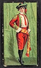 Vintage 1903 Girls in Costumes British American T440 Tobacco Card