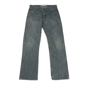 Levis 514 Jeans Boys 29x29 Grey Slim Straight Denim Youth Size 18 Regular - Picture 1 of 13