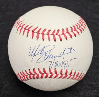 MIKE SCHMIDT Signed HALL OF FAME Official Baseball-PHILADELPHIA PHILLIES-PSA - Image 1 of 4
