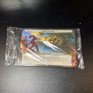 2023 Magic The Gathering Sealed Planechase Pack - Spatial Merging - Picture 1 of 4