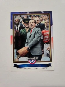 2011 Topps Opening Day Trading Card #PFP-5 Richard Nixon First Pitch - Bild 1 von 2