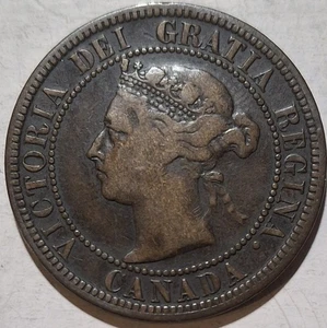 Canadá 1882 H Un Centavo Victoria - Imagen 1 de 2