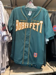 Disney Parks Star Wars Boba Fett #80 Baseball Jersey LARGE NEW 2025 - Picture 1 of 2