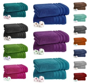 2X Large Bath Sheet Towels Egyptian Cotton Hotel Quality Big Bathroom Soft Towel - Picture 1 of 86
