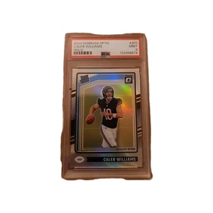 2024 Donruss Optic Caleb Williams Holo PSA 9 Mint - Bild 1 von 2