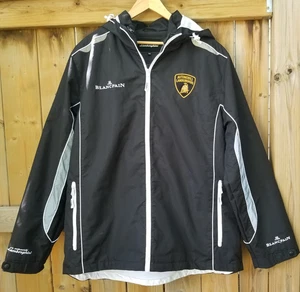 Blancpain Automobili Lamborghini Men's 3 in 1 Jacket With Lining Black Size 3XL - Picture 1 of 24