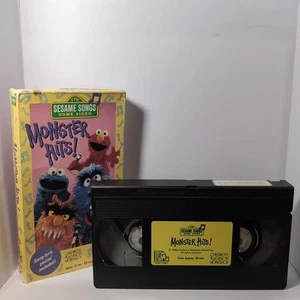 Monster Hits! Sesame Street Songs Home Video VHS Tape 1990 Cartoon No Poster - Picture 1 of 1