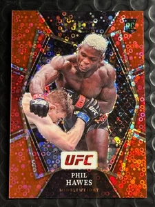2022 Panini Select /99 Phil Hawes RC Red Disco Prizm Middleweight Rookie - Picture 1 of 2