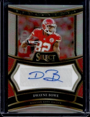 2024 Select Dwayne Bowe Signatures с автографом No366/399 Chiefs - Изображение 1 из 2