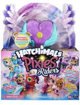Планер Hatchimals PIXIES RIDERS MOONLIGHT MIA & UNICORNIX от Spin Master - Изображение 1 из 3