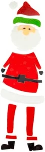 Weihnachten Fensterdeko Neuheit Gel Aufkleber Schneemann Weihnachtsmann - Bild 1 von 2