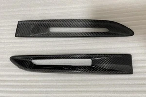 Jaguar XE/XF/F-Pace (16-19) Dry Carbon Fibre Wing Vent Covers - Picture 1 of 2