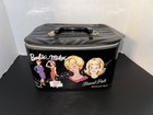 Vintage 1963 Barbie & Midge Black Vinyl Travel Pals Rectangular Case