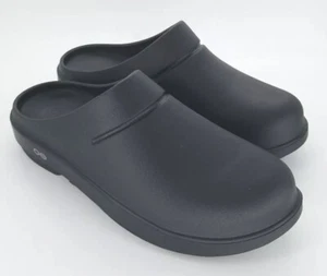 7707 Oofos Unisex Oocloog Clogs schwarz Größe 8 Herren 10 Damen US - Bild 1 von 7
