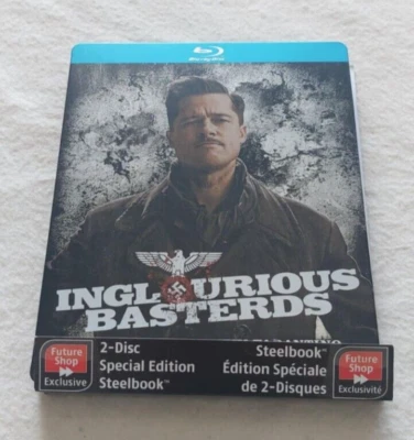 Steelbook Inglourious Basterds 2 discos edición especial Blu-Ray Futureshop Foto 1 de 3