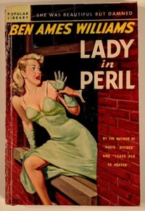 Lady in Peril by Ben Ames Williams 1948 Popular Library Vintage Paperback GGA - Bild 1 von 1