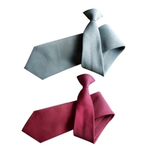 Women Clip on Design Neck Tie for Business Necktie Uniform School Accessories - Picture 1 of 9