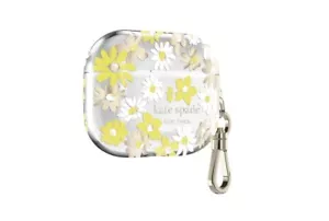Kate Spade Protective Case for Apple AirPods (3rd Gen) - Yellow Floral - Picture 1 of 5