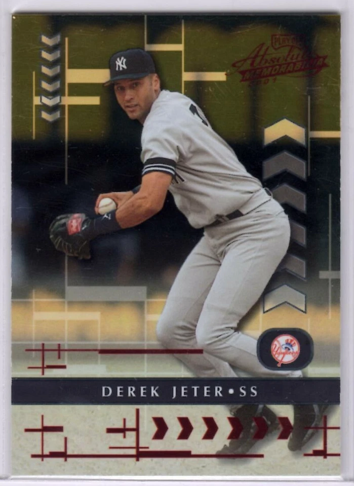 Absolute Memorabilia #5 2001 Derek Jeter ~ 💎 ¡Yanquis de Nueva York! 💎 Foto 1 de 1