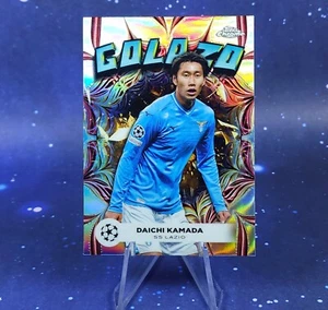 2023-24 Topps Cromo UEFA Daichi Kamada Golazo Refractor SS Lazio - Imagen 1 de 6