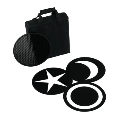 Factor Jupitor12 Light Accessory Pack - Grid, 3x Creative Masks & Carrying Case - Image 1 of 4