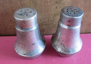 Coctelera de sal y pimienta con peso Duchin Creation de plata de ley con forros de vidrio  - Imagen 1 de 9