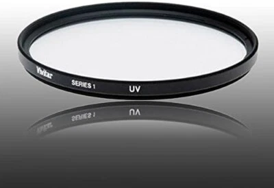 Vivitar UV-55 Ultra Violet Camera Lens Glass Filter Protector 55mm - Image 1 of 4
