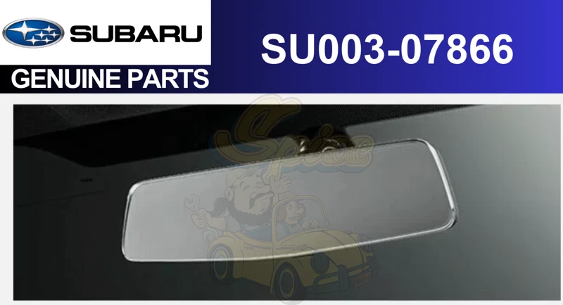 TOYOTA 86 GT86 Subaru BRZ FRS Frameless Room Rear View Mirror SU003-07866 - Image 1 of 1