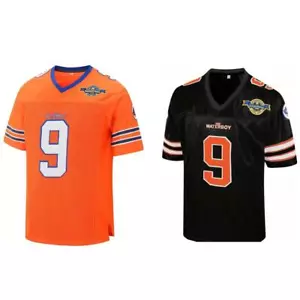 Bobby Boucher #9 The Waterboy Fußballtrikot Adam Sandler orange schwarz - Bild 1 von 24