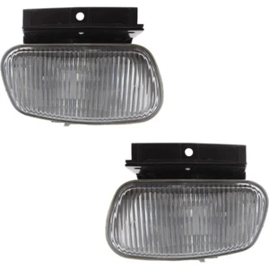 Set of 2 Clear Lens Fog Light For 98-00 Ford Ranger LH & RH CAPA w/ Bulbs - Picture 1 of 7
