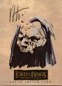 Lurtz – The Lord of the Rings Masterpieces I 1/1 Artist Sketch Card – Topps - Picture 1 of 2
