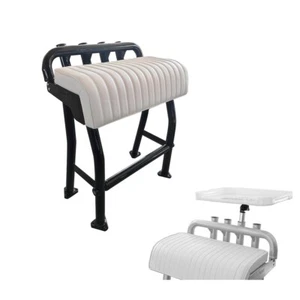Dolphin T Top Pro Leaning Post S Size 29" L Cushion Boat Seat Black + BAIT TABLE - Bild 1 von 6