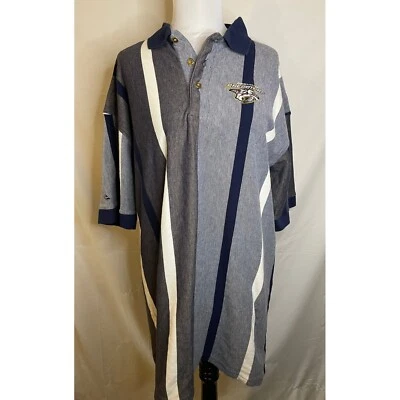Camisa Polo Antigua Nashville Predators NHL Rayas Para Hombres XL Foto 1 de 3