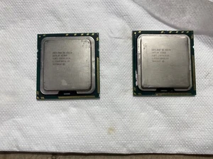 Matching Pair Intel Xeon X5570 CPU SLBF3 2.93GHz Quad Core Processors - Picture 1 of 8
