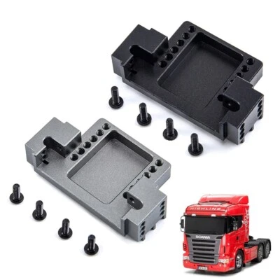 CNC Alloy RC Body Shell Lift Kit Shell Fixed Base For 1/14 Tamiya Tractor Truck - Image 1 of 4