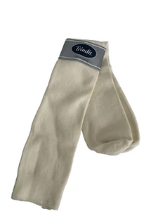 NWT Old Stock Trimfit Women's Ivory Cotton Lycra Knee Socks 9-11 - Picture 1 of 3