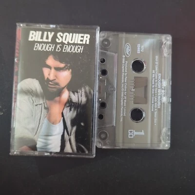 Billy Squier: Enough Is Enough 1986 Capitol Records Cassette Tape - Image 1 of 3