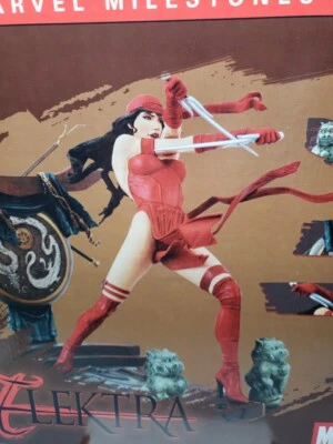 Estatua Elektra Marvel Milestones 2007 Diamond Select 🔥 NUEVA EN CAJA #167/1000 ¡TOTALMENTE NUEVA! Foto 1 de 4